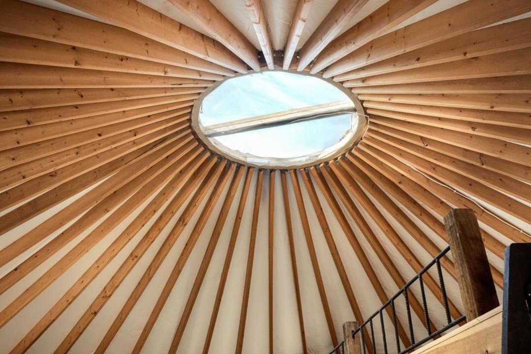 Modern Yurt W River Access, Hot Tub, Wifi & Grill Wardensville Buitenkant foto